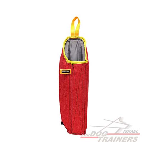 שרוול הגנה לרגל עשוי מפשתן צרפתי - FOR DOG TRAINERS- ISRAEL