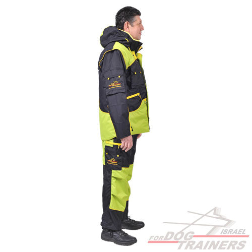 חליפת אילוף מקצועית אשר עמידה לכל מזג האוויר - FOR DOG TRAINERS- ISRAEL