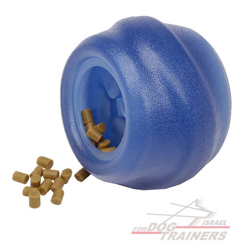 צעצוע דיספנסר פינוקים מגומי מיוחד לגזעי כלבים גדולים - FOR DOG TRAINERS- ISRAEL