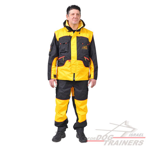 חליפת אילוף מקצועית למאלפי כלבים - FOR DOG TRAINERS- ISRAEL