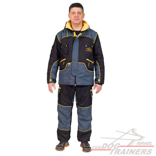חליפת אילוף מקצועית קלת משקל מבד נושם - FOR DOG TRAINERS- ISRAEL