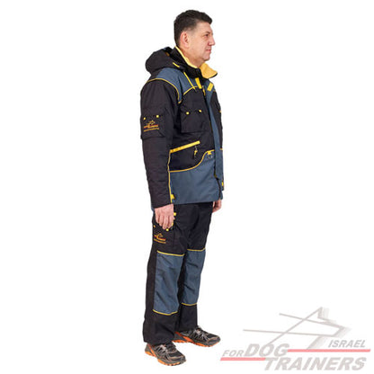 חליפת אילוף מקצועית קלת משקל מבד נושם - FOR DOG TRAINERS- ISRAEL