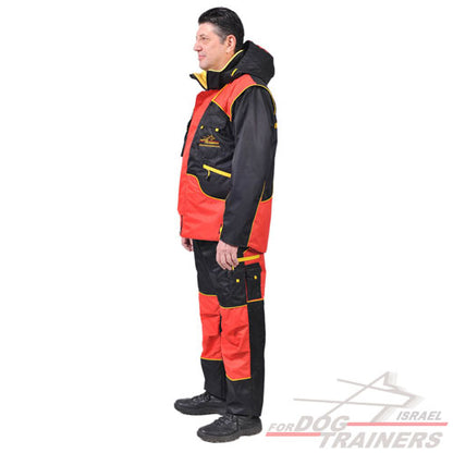 חליפת אילוף מקצועית אשר עמידה לכל מזג האוויר - FOR DOG TRAINERS- ISRAEL