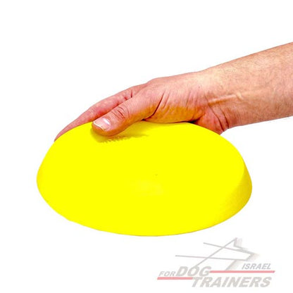 פריזיבי לכלבים- לחת מעופפת עמידה לכלבים בטכנולוגיית פואום - קטנה קוטר 22 ס"מ - FOR DOG TRAINERS- ISRAEL