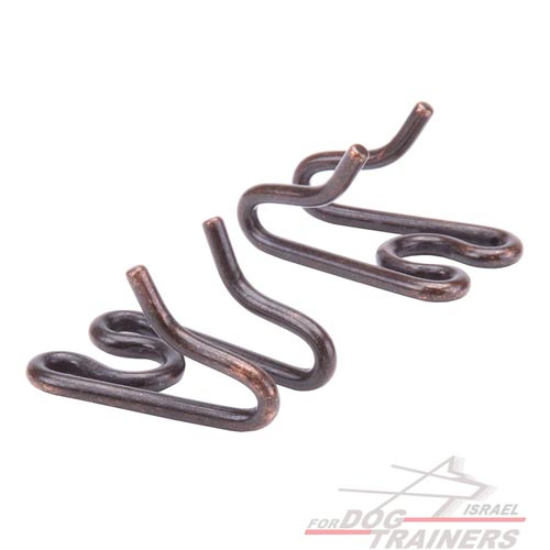 חוליות נוספות עבור קולר דוקרנים HS נחושת עתיקה בקוטר 3.00 מ"מ - FOR DOG TRAINERS- ISRAEL