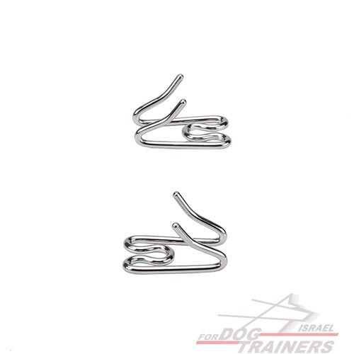 חוליות נוספות עבור קולר דוקרנים HS מצופה כרום בקוטר 3.25 מ"מ - FOR DOG TRAINERS- ISRAEL