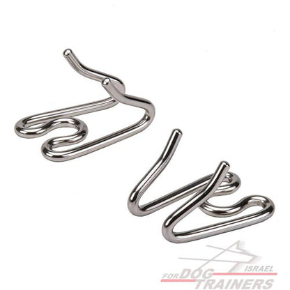 חוליות נוספות עבור קולר דוקרנים HS נירוסטה בקוטר 3.25 מ"מ - FOR DOG TRAINERS- ISRAEL