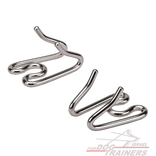 חוליות נוספות עבור קולר דוקרנים HS נירוסטה בקוטר 3.99 מ"מ - FOR DOG TRAINERS- ISRAEL