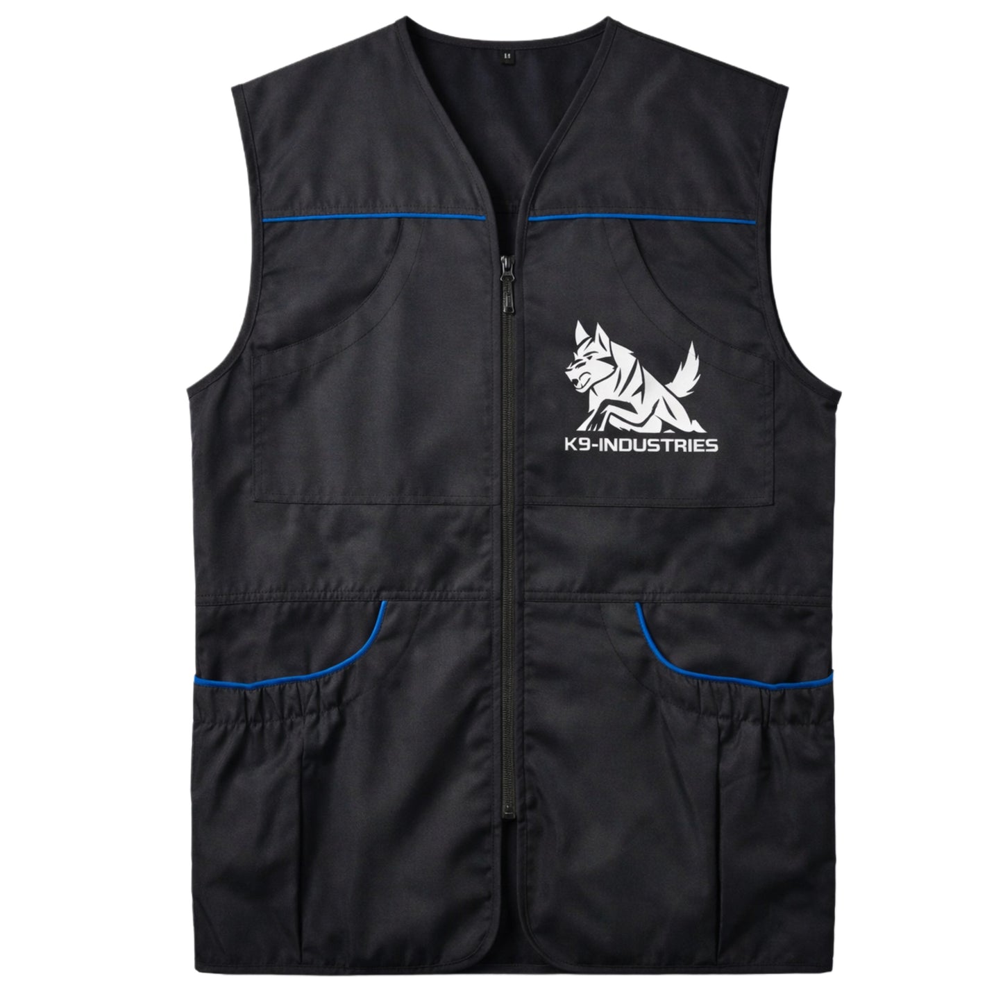 ווסט מקצועי למאלפי כלבים – ווסט אימונים פרקטי, איכותי ועמיד לשימוש יומיומי בצבע שחור