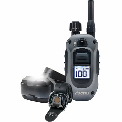 חדש! דוגטרה קולר אלקטרוני- קולר אילוף חשמלי Dogtra 640X  HANDSFREE SQUARE (280X)