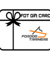 FDT GIFT CARD- גיפט קארד - FOR DOG TRAINERS- ISRAEL
