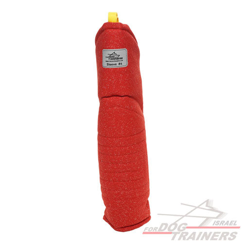 שרוול נשיכה בלגי מקצועי לכלבים בוגרים- מס' 4 - FOR DOG TRAINERS- ISRAEL