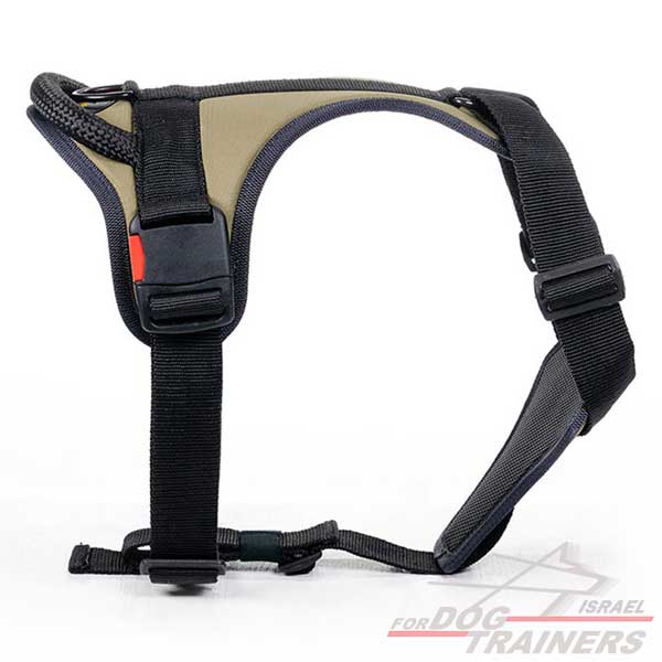 חדש! רתמה לכלב באיכות מעולה לשליטה מירבית - FOR DOG TRAINERS- ISRAEL