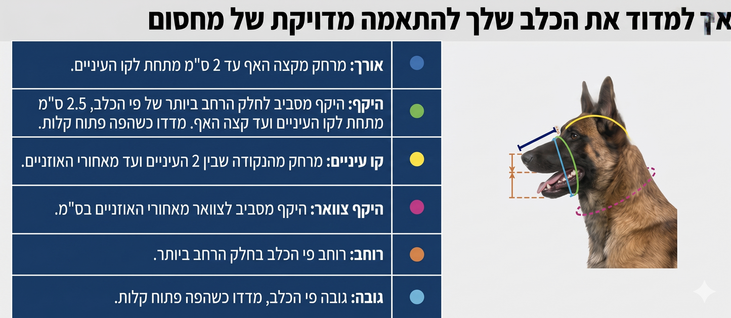 איך למדוד מחסום מרושת נכון