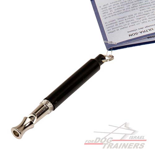 משרוקית חרישית של HS לאילוף כלבים - FOR DOG TRAINERS- ISRAEL