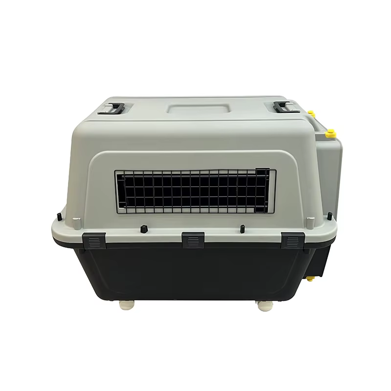 כלוב טיסה מחוזק דגם אלפא כולל סט גלגלים נשלפים K9 INDUSTRIES