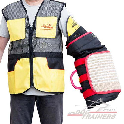 שרוול לאימון כלבים צעירים ובוגרים - FOR DOG TRAINERS- ISRAEL