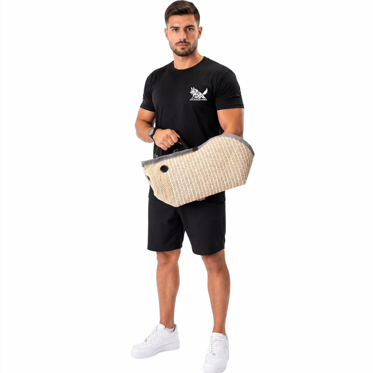 שרוול נשיכה מיוטה מחוזקת לגורים ולכלבים מתבגרים