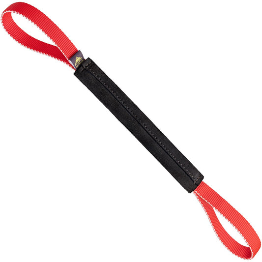 פפירול לכלבים קשיח מעור עם שתי ידיות - FOR DOG TRAINERS- ISRAEL