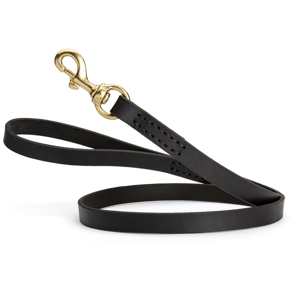 רצועת עור לכלב בתפירה רכה - FOR DOG TRAINERS- ISRAEL