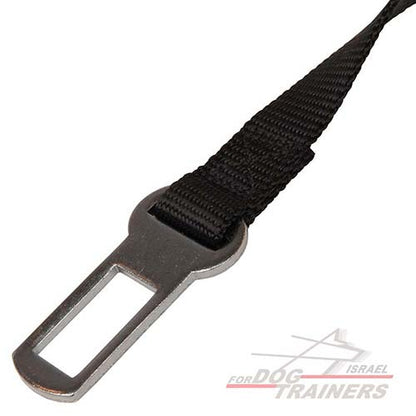 רצועה קצרה לכלב לרכב - FOR DOG TRAINERS- ISRAEL