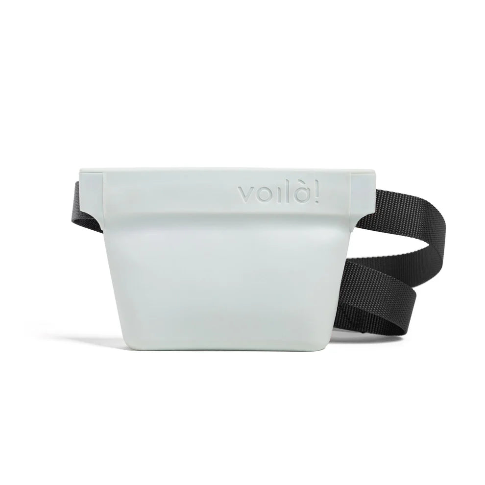 פאוץ' אילוף מקצועי גודל בינוני voila -פאוץ' חטיפים מסיליקון מהפכני עם מגנון נעילה קל לניקוי ושטיפה - FOR DOG TRAINERS- ISRAEL