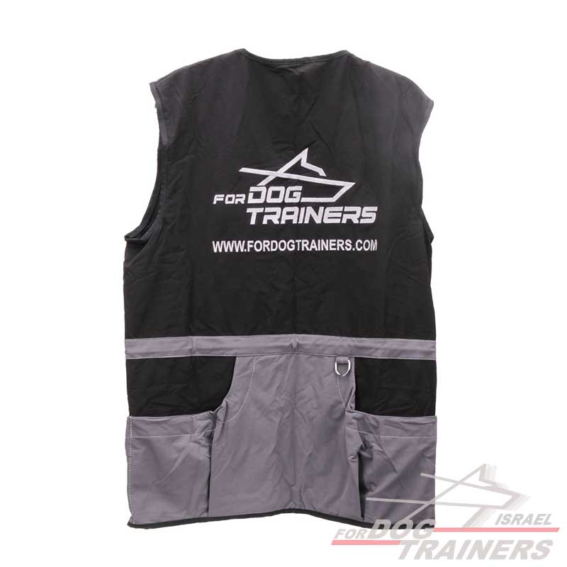 ווסט אילוף כלבים אוטימטיבי- בד דרייפיט- נמתח ונוח - FOR DOG TRAINERS- ISRAEL