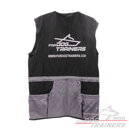 ווסט אילוף כלבים אוטימטיבי- בד דרייפיט- נמתח ונוח - FOR DOG TRAINERS- ISRAEL