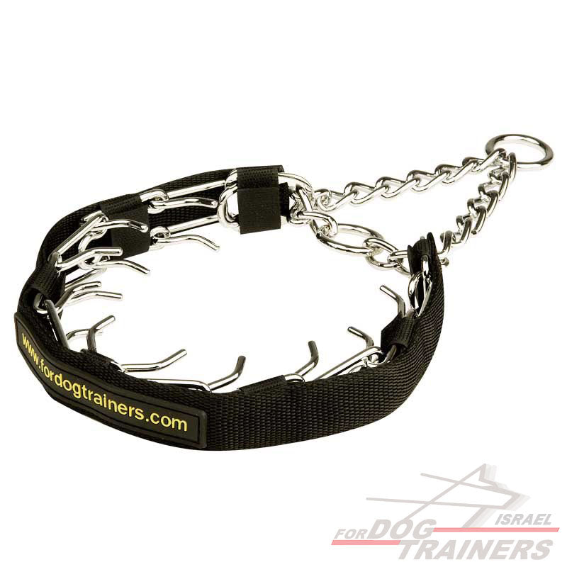 כיסוי לקולר דוקרנים- עשוי ניילון איכותי לכל מזג האוויר - FOR DOG TRAINERS- ISRAEL