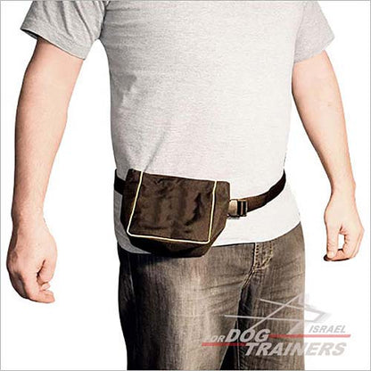 תיק / פאוץ' חטיפים ופינוקים לאילוף כלבים מקצועי - FOR DOG TRAINERS- ISRAEL