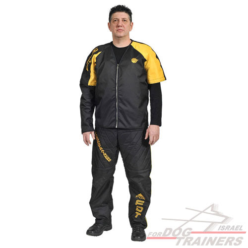 חליפת שריטות מקצועית לאילוף כלבים - FOR DOG TRAINERS- ISRAEL