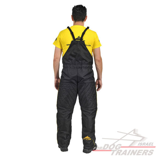 מכנס מגן משריטות לאימונים ותחרויות - FOR DOG TRAINERS- ISRAEL