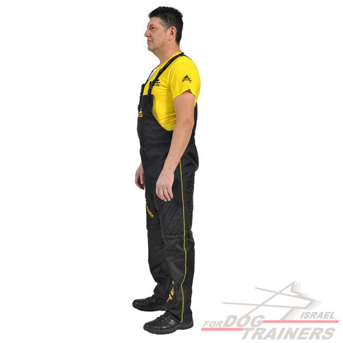מכנס מגן משריטות לאימונים ותחרויות - FOR DOG TRAINERS- ISRAEL