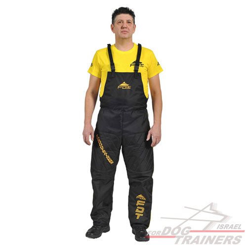 מכנס מגן משריטות לאימונים ותחרויות - FOR DOG TRAINERS- ISRAEL