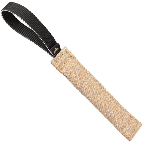 פפירול לכלב מבד יוטה עם לולאה נוחה לאחיזה- אורך 20 ס"מ - FOR DOG TRAINERS- ISRAEL