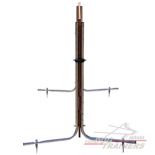 משוכת עץ חדשה לאימוני קפיצה שוצהונד - מטר 1 - FOR DOG TRAINERS- ISRAEL