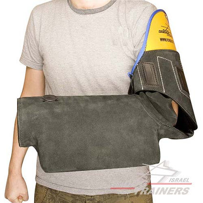 שרוול נשיכה מקצועי לאימונים ותחרויות- אזור נשיכה שטוח - FOR DOG TRAINERS- ISRAEL