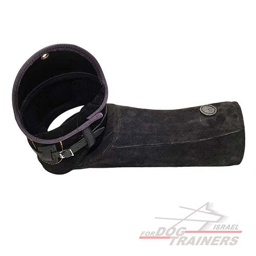 שרוול נשיכה מקצועי לאימונים ותחרויות- אזור נשיכה קמור - FOR DOG TRAINERS- ISRAEL