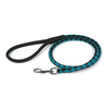 רצועת עור קלועה משולבת 2 צבעים- עשויה עור רך - FOR DOG TRAINERS- ISRAEL