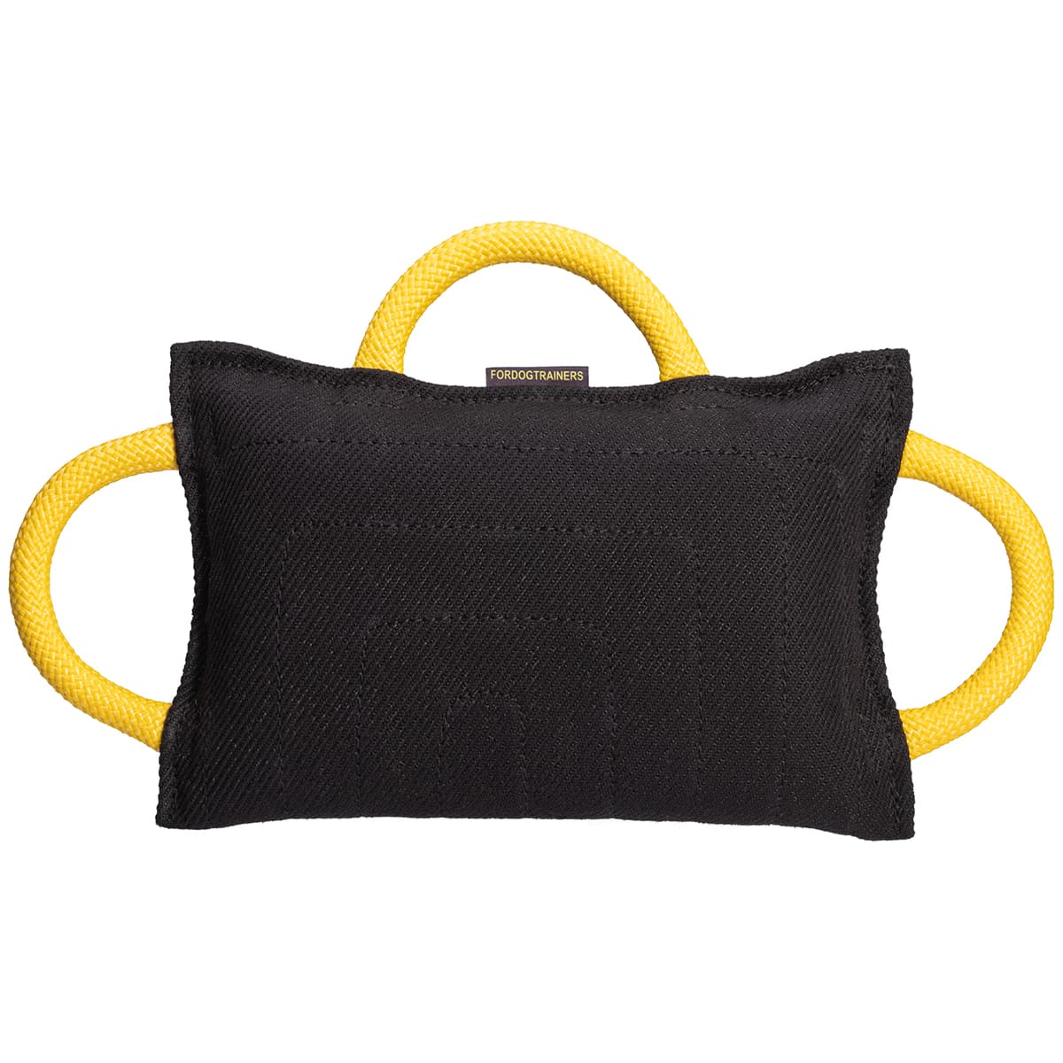 כרית נשיכה לכלב עם 3 ידיות מבד פשתן צרפתי - FOR DOG TRAINERS- ISRAEL