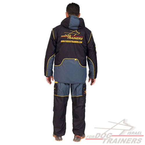 חליפת אילוף מקצועית קלת משקל מבד נושם - FOR DOG TRAINERS- ISRAEL