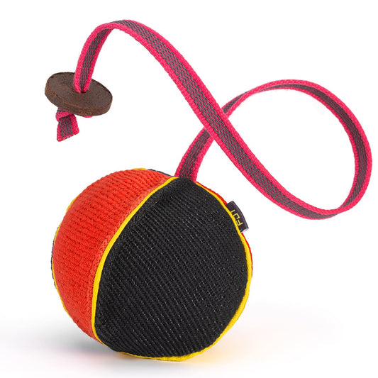 כדור נשיכה גדול לכלב לאימון ומשחק- 9 ס"מ - FOR DOG TRAINERS- ISRAEL