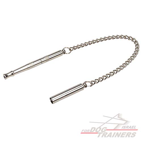 משרוקית שקטה לשמיעה של כלבים בלבד לאימוני ציות - FOR DOG TRAINERS- ISRAEL