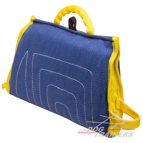 שרוול נשיכה לגורים עשוי מפשתן צרפתי - FOR DOG TRAINERS- ISRAEL