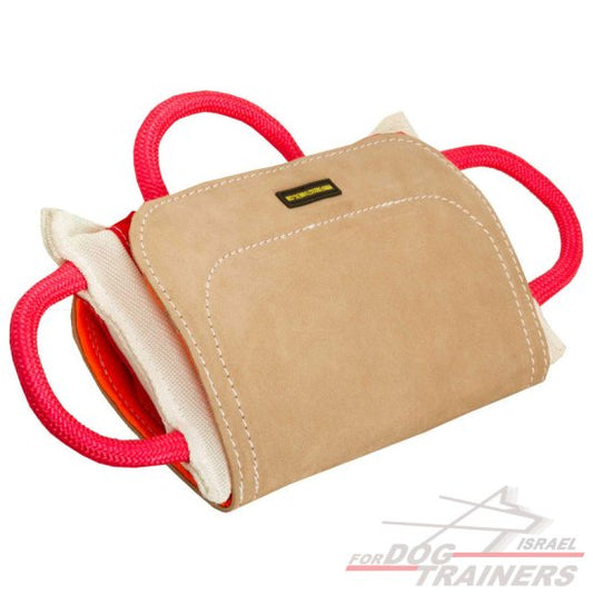 כרית נשיכה לכלב עם כיסוי מעור חזק במיוחד - FOR DOG TRAINERS- ISRAEL