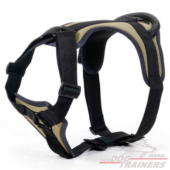 חדש! רתמה לכלב באיכות מעולה לשליטה מירבית - FOR DOG TRAINERS- ISRAEL