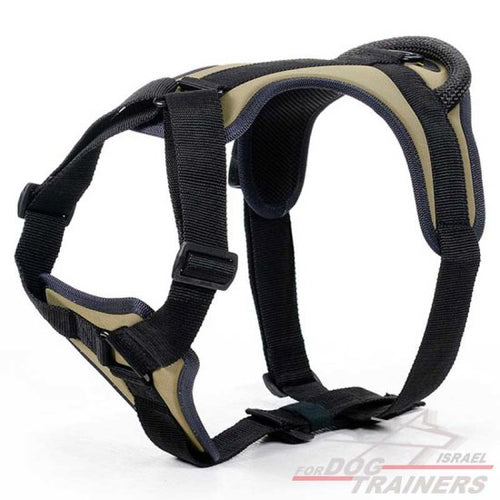 חדש! רתמה לכלב באיכות מעולה לשליטה מירבית - FOR DOG TRAINERS- ISRAEL