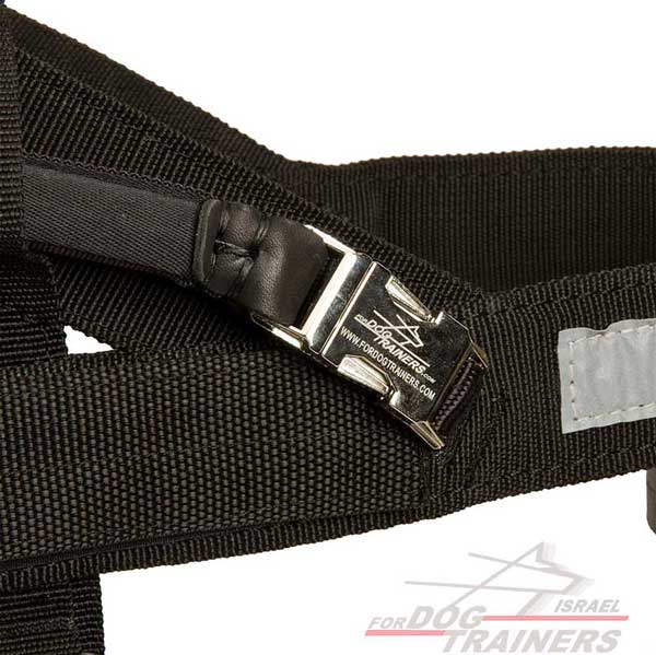 רתמה לכלבים קלת משקל ומתכווננת | לכלבי נחייה, סיוע וניידות - FOR DOG TRAINERS- ISRAEL