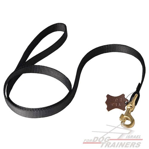 רצועה לכלב מניילון הטובה ביותר למזג אוויר גשום - FOR DOG TRAINERS- ISRAEL