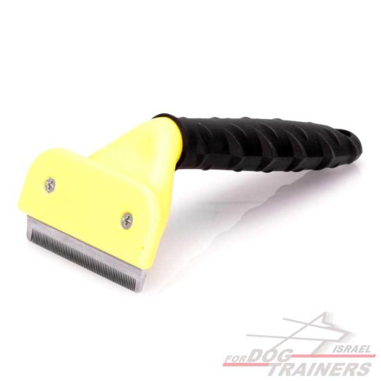מסרק לכלבים -מברשת הפלא האיטלקית- גודל בינוני - FOR DOG TRAINERS- ISRAEL